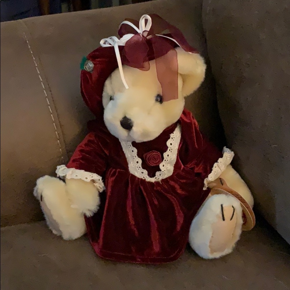 Brass Button Collectable Bear